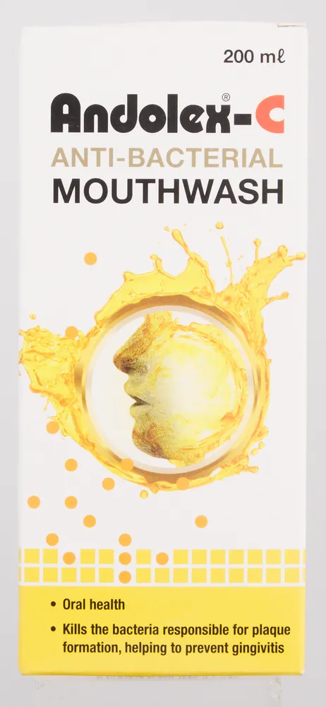 Andolex-c Anti-Bacterial Mouthwash 200ml