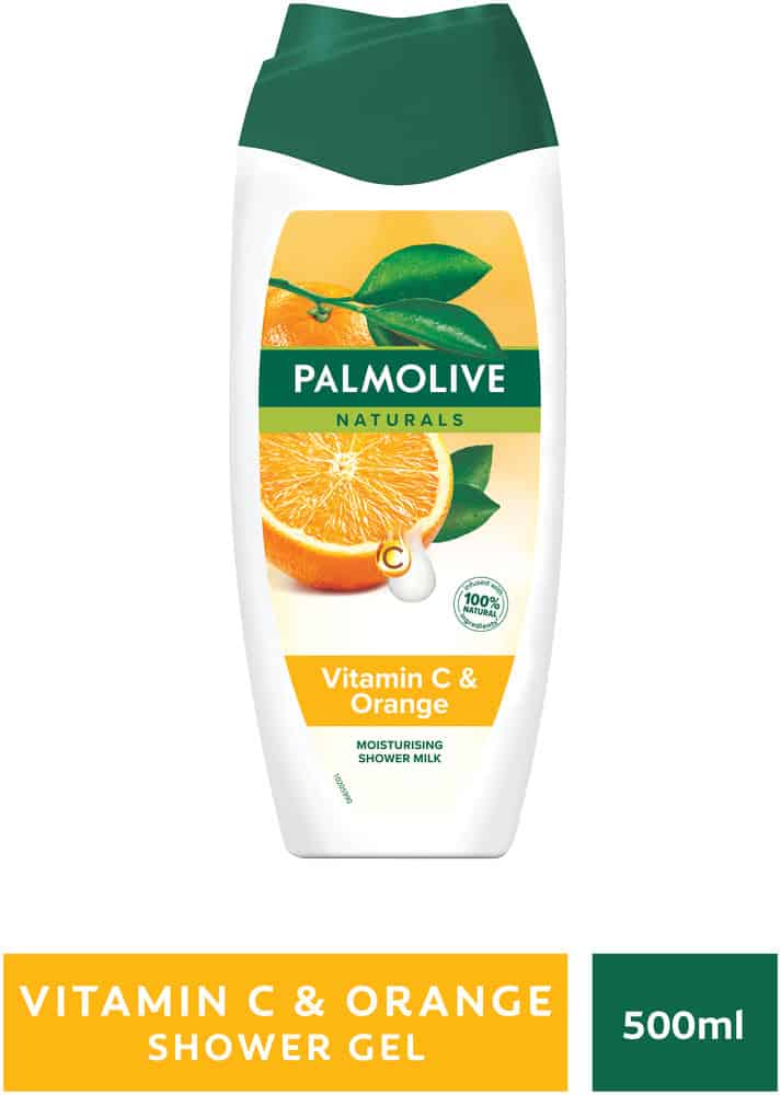 Palmolive Naturals Vitamin C & Orange Moisturising Shower Milk 500ml