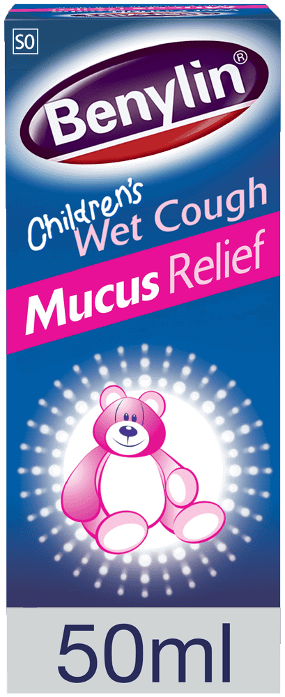 Benylin Mucus Relief Children's Wet Cough Syrup 50ml