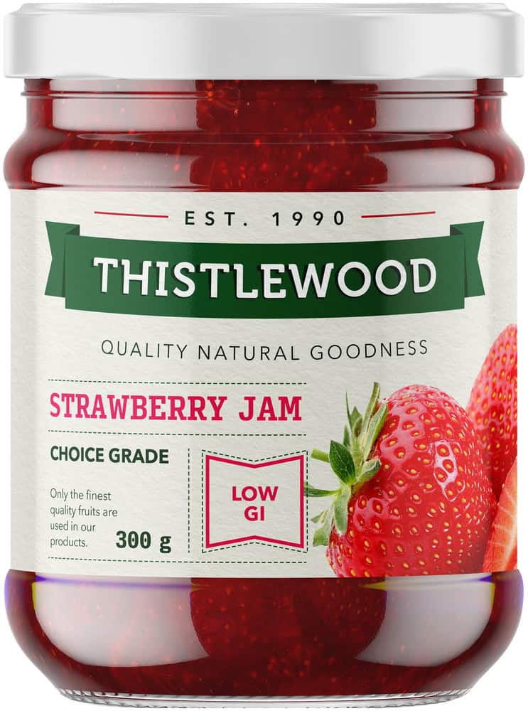 Thistlewood Strawberry Jam 300g
