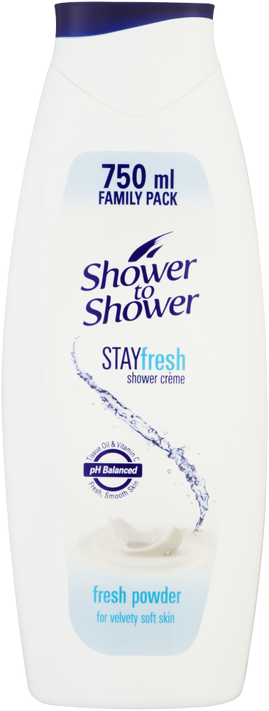 Shower To Shower Fresh Powder Shower Crème 750ml