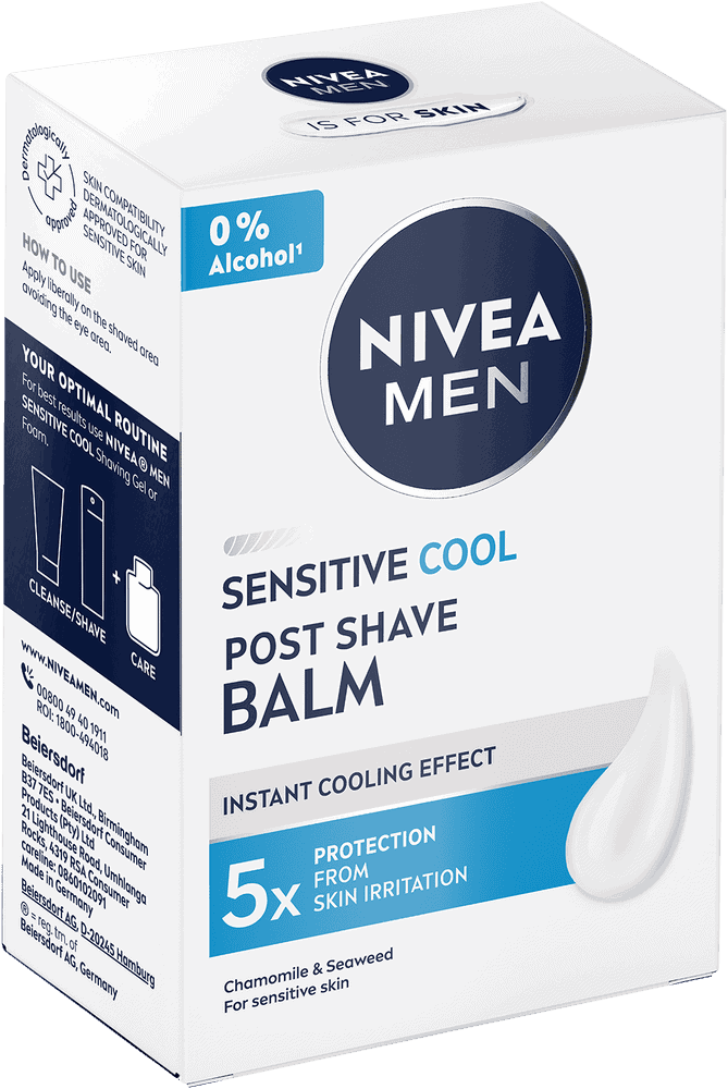 Nivea MEN Sensitive Cool Sensitive Cooling After Shave Balm 100ml