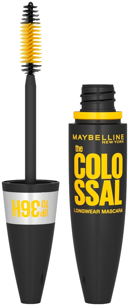 Maybelline The Colossal Very Black 36HR Waterproof Longwear Mascara 10ml