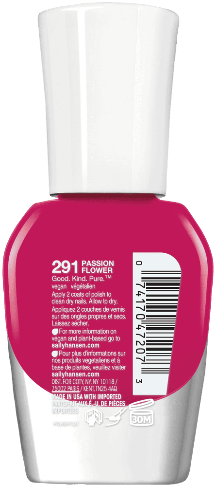 Sally Hansen Good. Kind. Pure. Passion Flower Nail Color 10ml 10ml