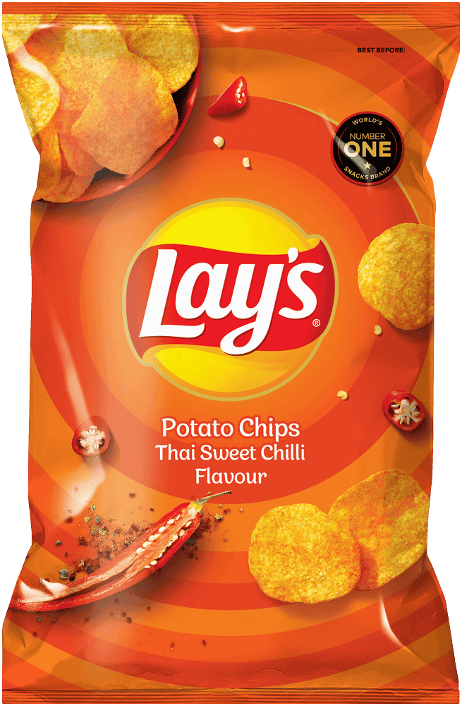 Lay's Thai Sweet Chilli Flavoured Potato Chips 120g