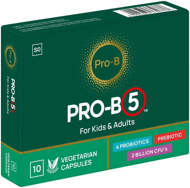 Pro-b 5 Kids & Adults Vegetarian Capsules 10pk