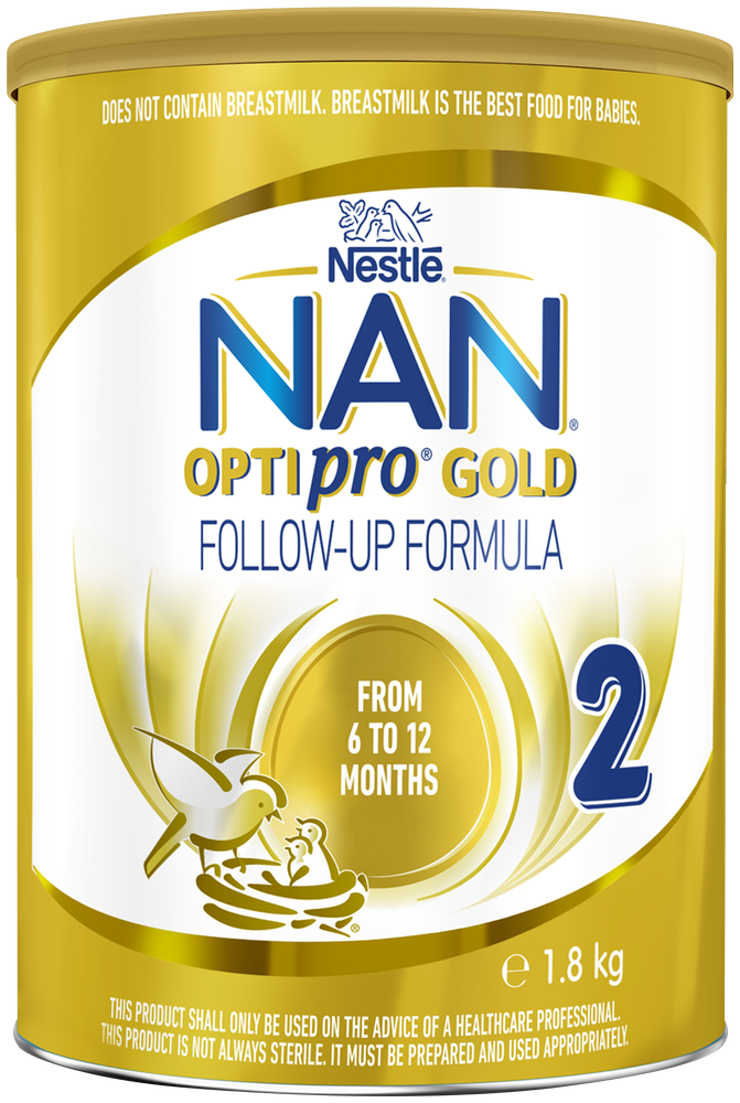 Nestlé NANKID Optipro Gold Stage 2 Follow-Up Formula 1.8kg