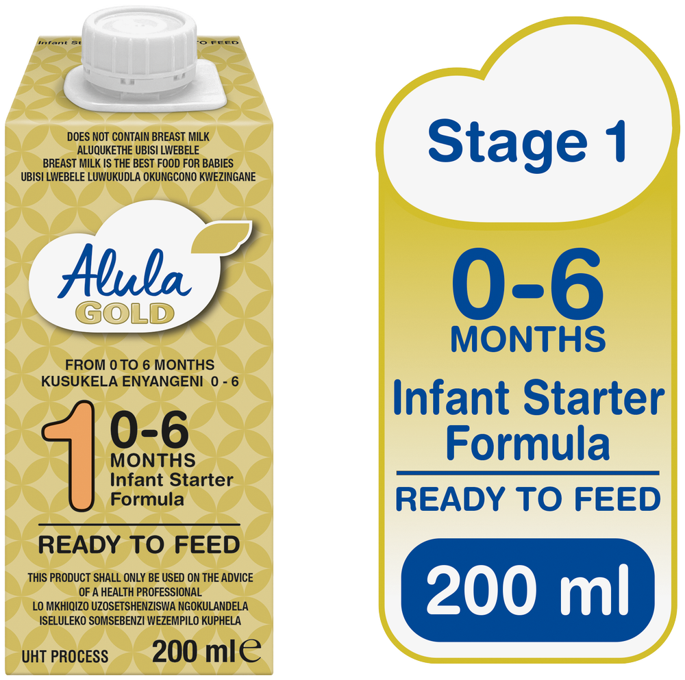 Alula Gold Stage 1 Ready-to-Feed Infant Starter Formula 200ml