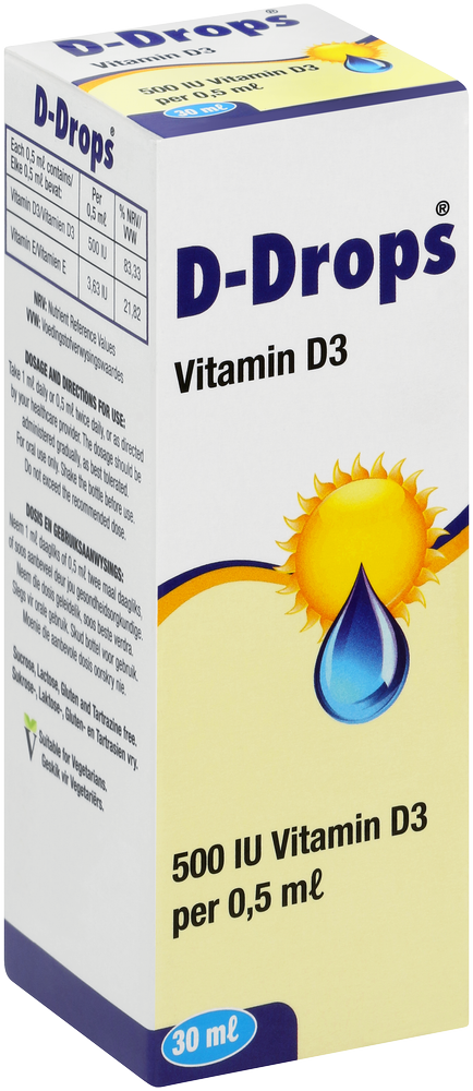 D-drops Vitamin D3 Drops 30ml