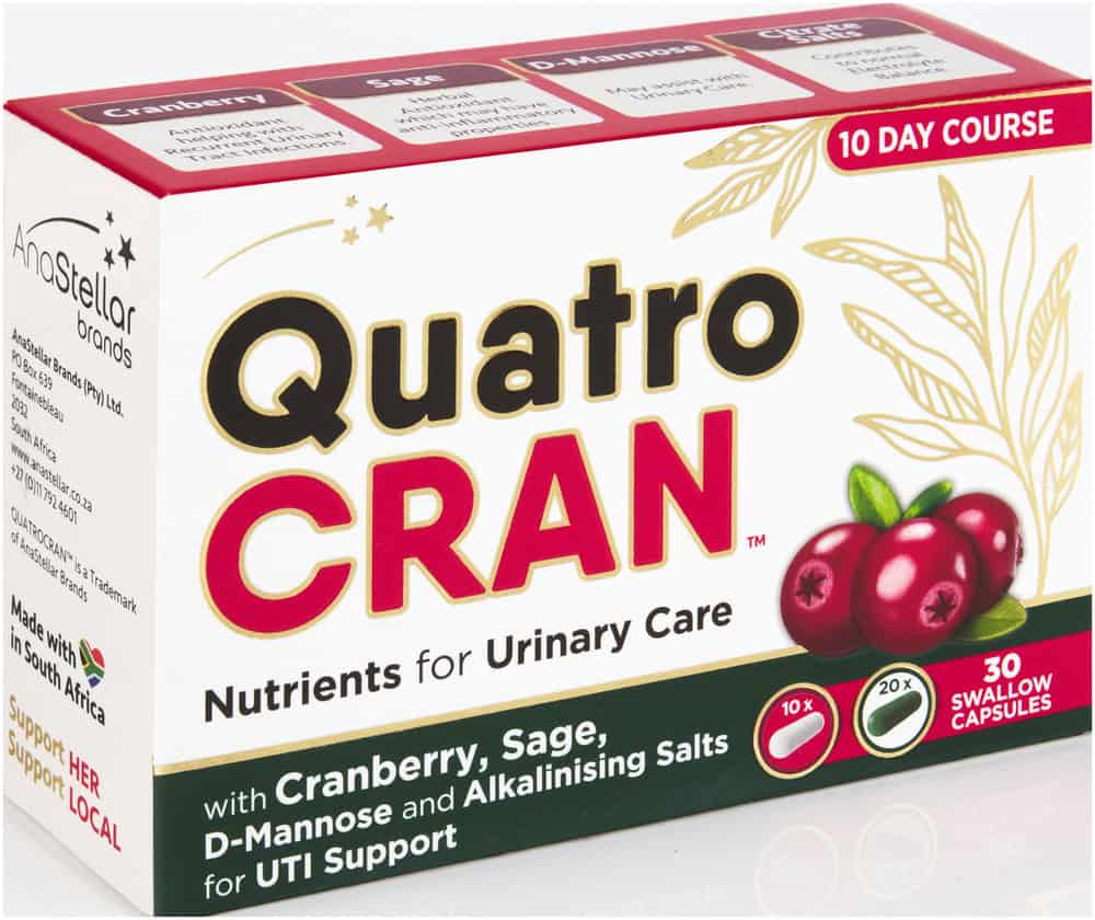 Quatrocran Nutrients for Urinary Care Capsules 30pk