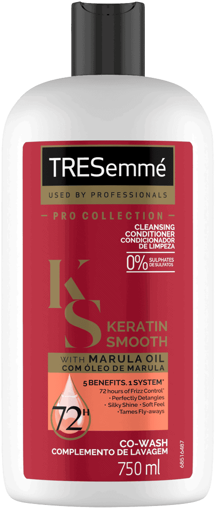 Tresemmé Keratin Smooth Frizz Control Co-Wash Conditioner 750ml