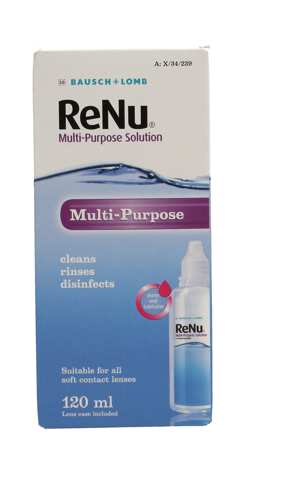 Renu Multi-Purpose Contact Lens Solution 120ml