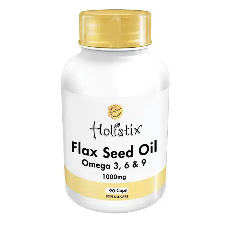 Holistix FLAX SEED OIL 1000MG 90