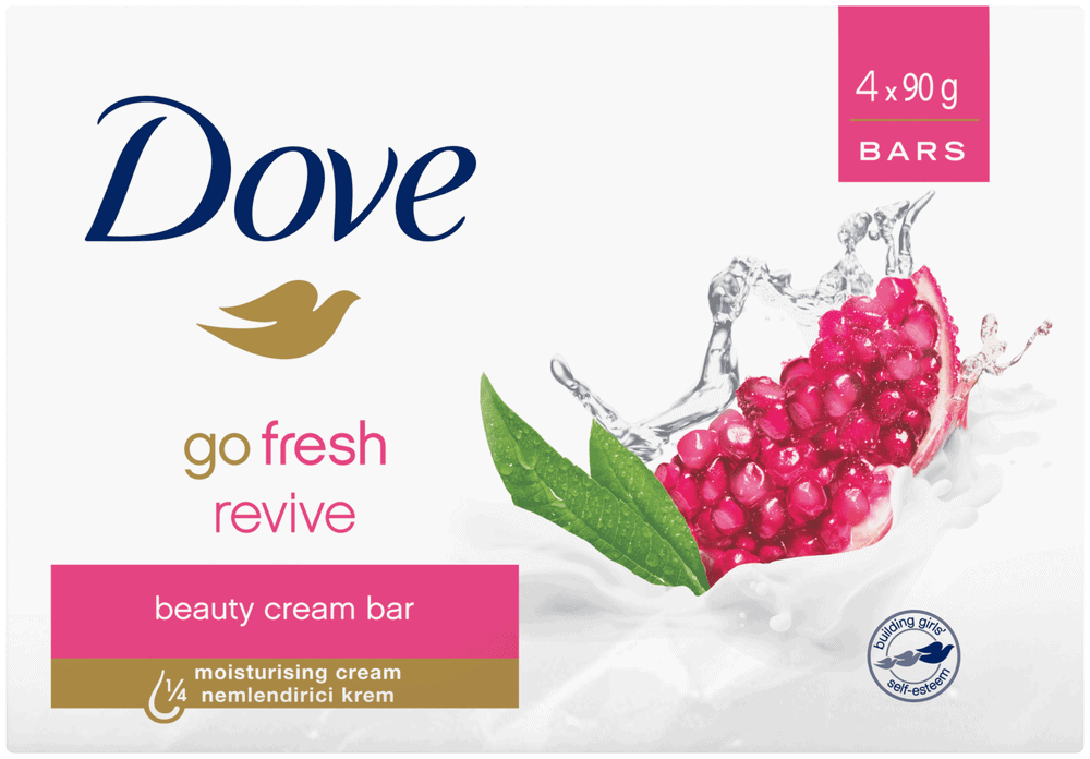 Dove Go Fresh Revive Beauty Cream Bar 4 x 90g