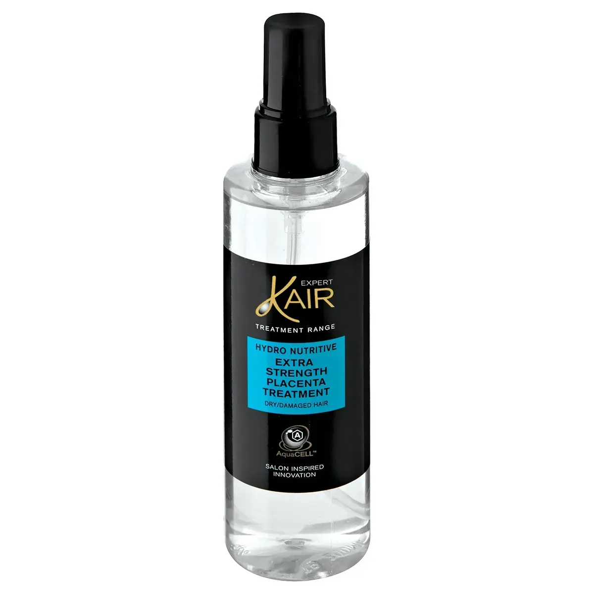 Front of Kair Hydro Nutritive Extra Strength Placenta Treatment 200 ml spray bottle
