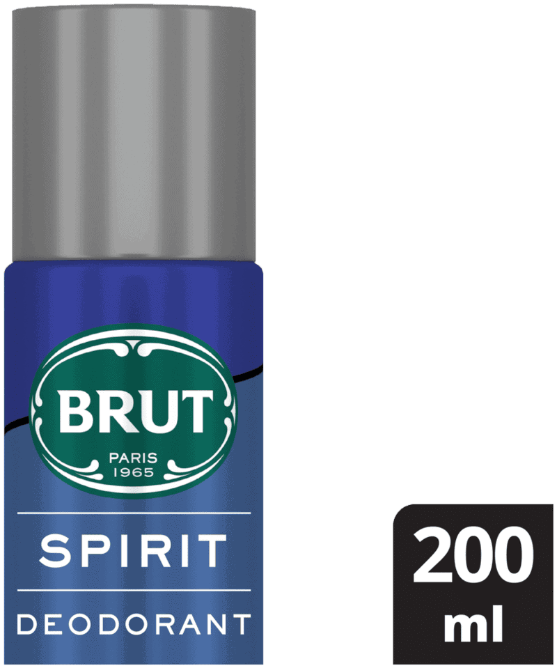 BRUT Spirit Aerosol Deodorant Body Spray 200ml