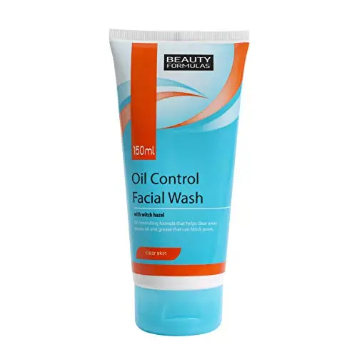 Front of Beauty Formulas Oil Control Facial Wash 150 ml tube
