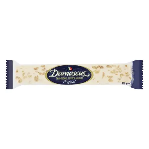 Front of Damascus Nougat Original 150g pack
