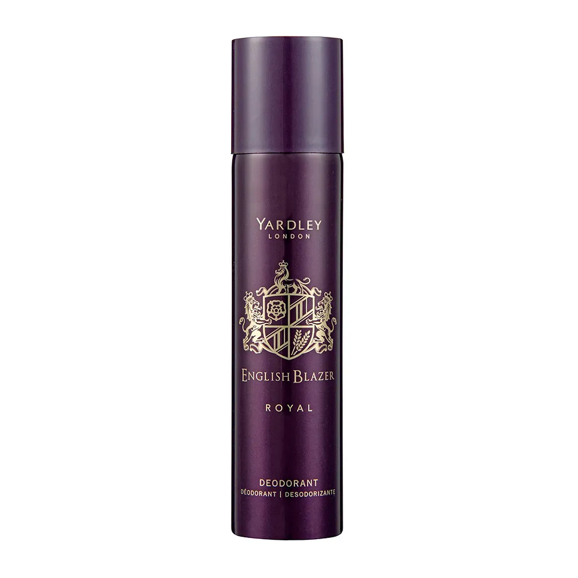 Front of Yardley English Blazer Royal Deodorant 250ml can