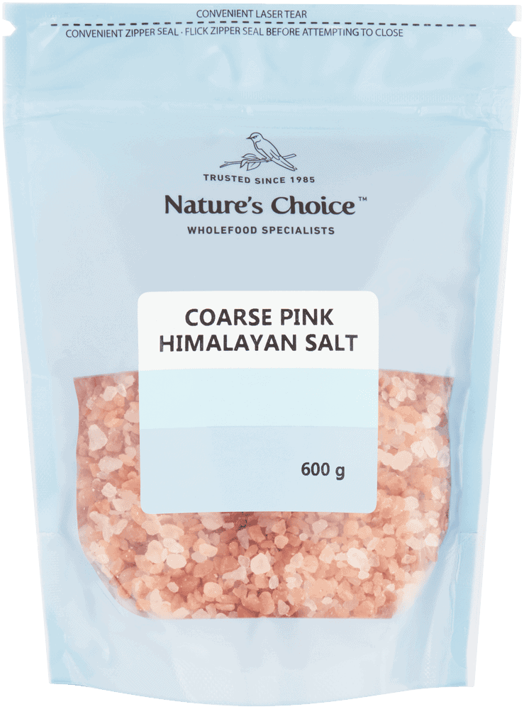 Nature's Choice Coarse Pink Himalayan Salt 600g