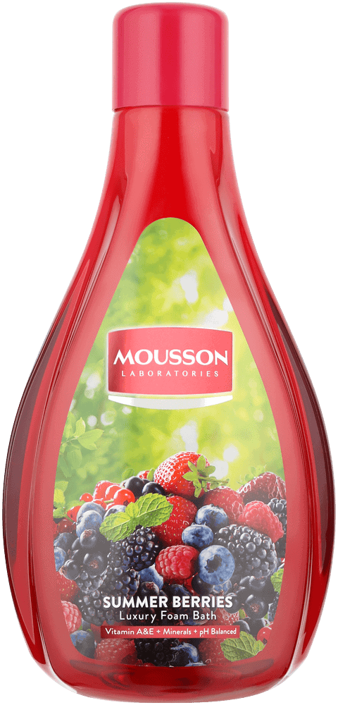 Mousson Summer Berries Luxury Foam Bath 2L