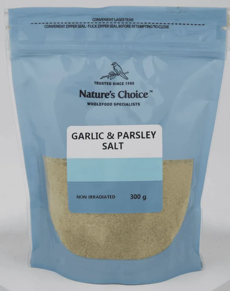 Nature's Choice Garlic & Parsley Salt 300g