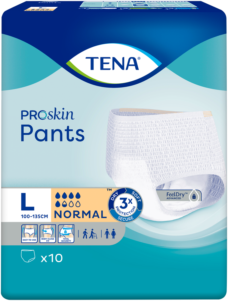 TENA ProSkin Normal Adult Incontinence Pants 10pk