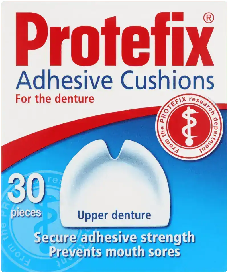Protefix Upper Denture Adhesive Cushions 30pk