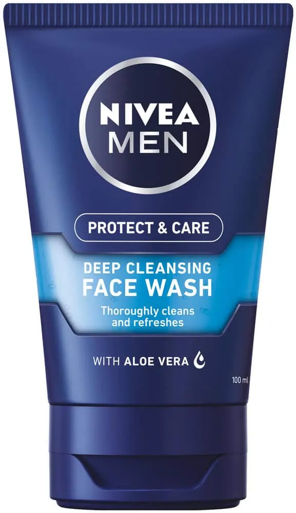 Nivea MEN Deep Cleansing Protect & Care Face Wash 100ml