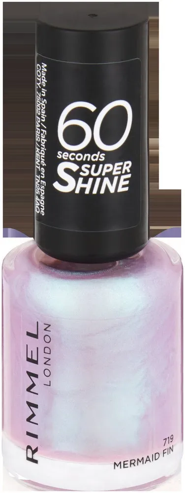 Rimmel 60 Seconds Mermaid Fin Super Shine Nail Polish 8ml