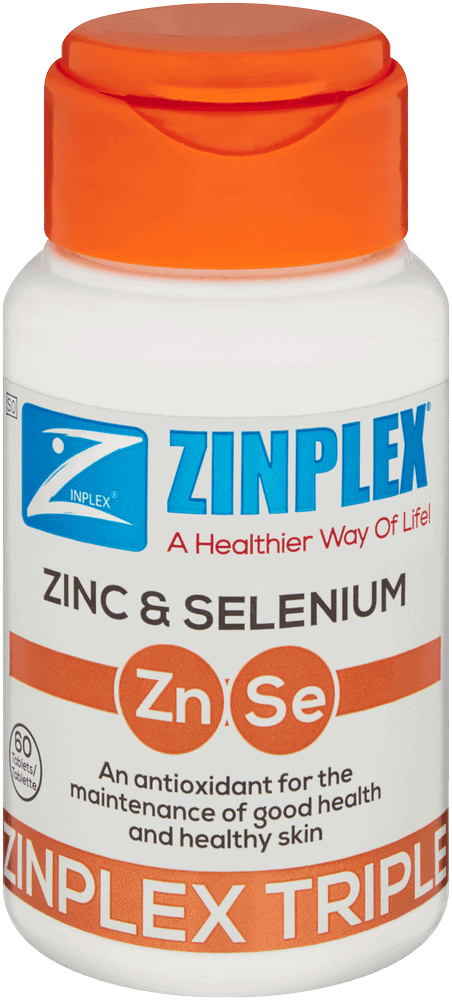 Zinplex Zinc & Selenium Triple Tablets 60pk