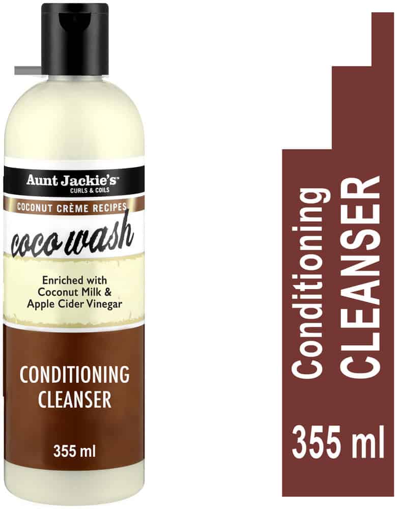 Aunt Jackie's Coconut Crème Collection Coco Wash Coconut Milk Conditioning Cleanser 355ml