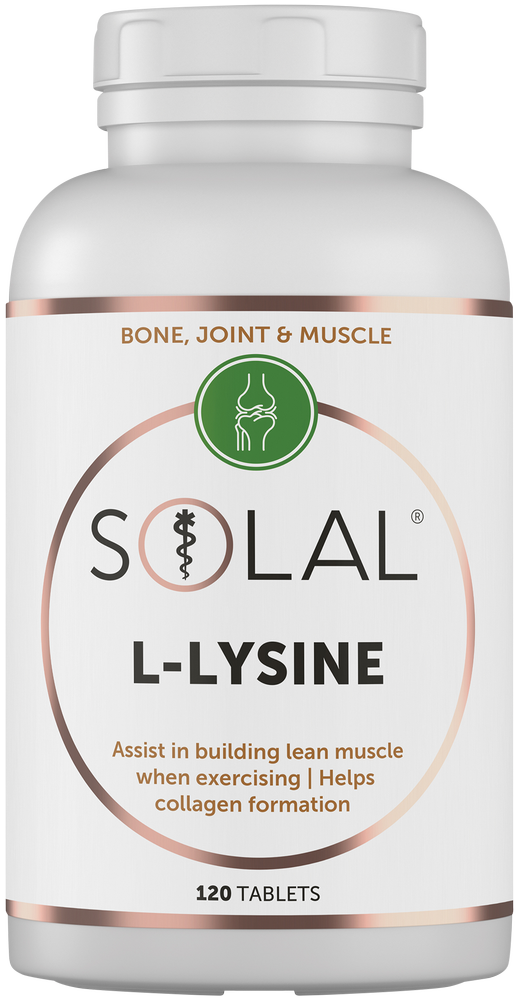 Solal L-Lysine Tablets 120pk