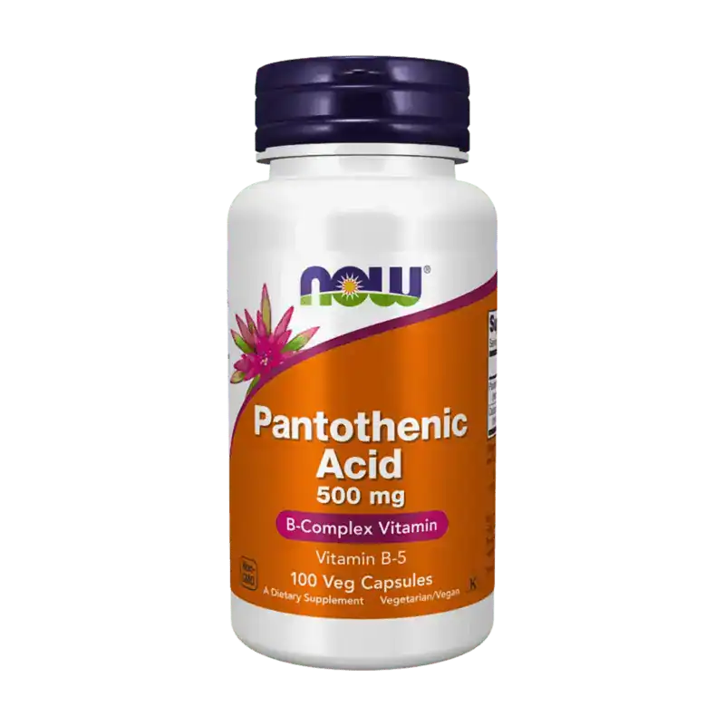 NOW FOODS PANTOTHENIC ACID 500MG 100VEG