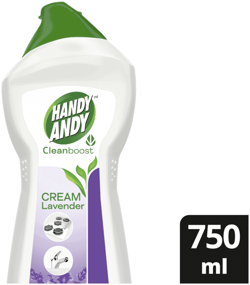 Handy Andy Cleanboost Lavender Multipurpose Cleaning Cream 750ml