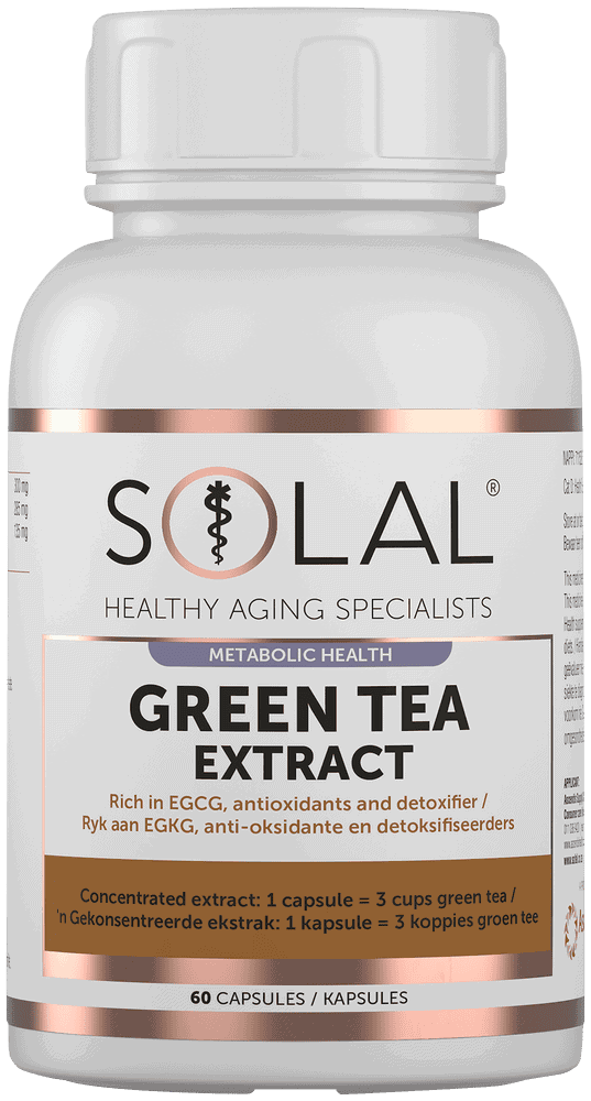 Solal Green Tea Extract Capsules 60pk