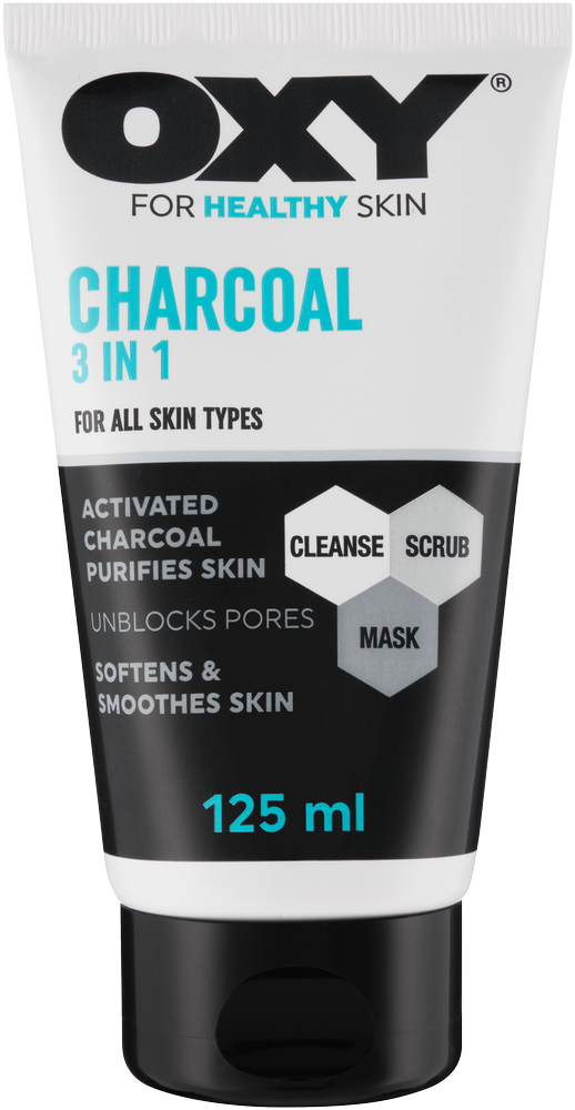 OXY Charcoal 3 in 1 Mask 125ml