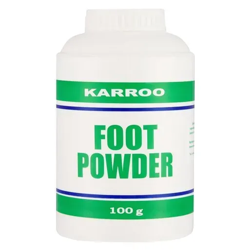 Front of Karroo Foot Powder 100 g bottle